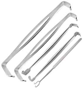 Farabeuf เครื่องดึงต่อมไทรอยด์ด้วยมือพลาสติกสองด้านสำหรับการผ่าตัดทั่วไปสัตวแพทย์ - Product Image 6