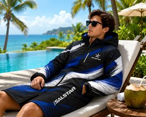 Parka Impermeable de Alta Calidad para Natación, Chaqueta Larga con Capucha para Invierno, para Hombre y Mujer, Parka Sublimada de Moda - Product Image 4