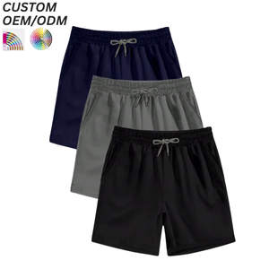 Mens Cotton Polyester Spandex Short Casual Everyday Wear Lightweight Breathable <b>Elastic</b> Waist Custom Logo OEM ODM Wholesale - Product Image 3