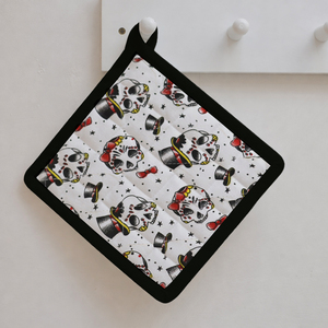 High Quality 100% Cotton Canvas Pot Holder Soft Printed Cloth Pot Holders for Cooking <b>Kitchen</b> Use Directly Manufactured in India - Product Image 1