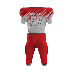 Maillot de football américain haut de gamme entièrement imprimé avec technologie de sublimation avancée - Product Image 2