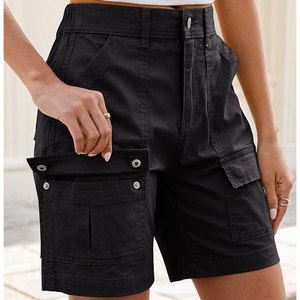 Ultra Lightweight Women's Cargo Shorts Multi Pocket With Ergonomic Fit Design Latest Stylish Trendy Casual <b>High</b> Street Summer We - Product Image 4