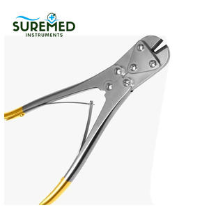 Cortador de Alambres y Placas de Carburo de Tungsteno de 9.5 Pulgadas, Alicates Quirúrgicos Ortopédicos para Cortar Alambres y Placas - Product Image 5