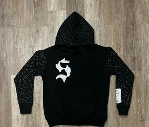 เสื้อกันหนาวผ้าฝ้าย100% วินเทจซักกรดกันลมระบายอากาศได้ดีสำหรับฤดูหนาวผ้าคอตตอนแบบปรับแต่งได้ปักลาย - Product Image 4