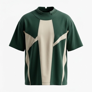 เสื้อยืดคอกลมผ้าคอตตอนหวี 210gsm แขนสั้น สีพื้นเรียบง่าย สำหรับผู้ชายและผู้หญิง เสื้อเปล่า เสื้อเบส เสื้อยืดขายส่ง - Product Image 1