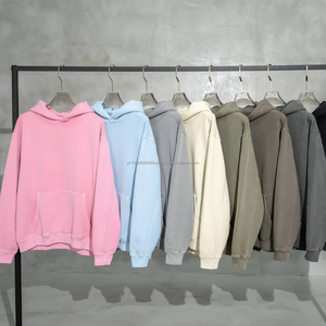 Sudadera con Capucha Morada Estilo Americano para Hombre, Tops Casuales Holgados, Estilo Hip Hop, Logotipo Estampado, Sudadera de Algodón para Mujer - Product Image 1