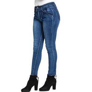 กางเกงยีนส์สตรีทแวร์คุณภาพพรีเมียมสำหรับผู้หญิง รับทำโลโก้ตามสั่ง โรงงาน OEM สำหรับทุกฤดูกาล - Product Image 4