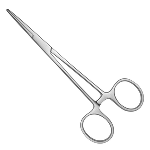 คีมหนีบหลอดเลือดแบบโค้ง Kelly Hemostatic Forceps ขนาด 5.5 นิ้ว คีมหนีบหลอดเลือดดำสำหรับผ่าตัด ทำจากสแตนเลสสตีล พร้อมระบบล็อค คีมหนีบเนื้อเยื่อสำหรับผ่าตัด - Product Image 2