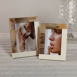 Premium Quality Simple Stylish Handmade Vintage Wood Photo <b>Frames</b> with Horn for <b>Wall</b> Decoration in Home Use By Handmade C - Product Image 1