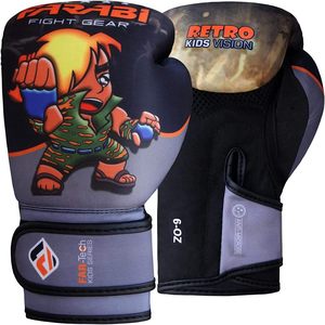 Guantes de Boxeo Farabi para Niños, Entrenamiento, Sparring, Muay Thai, Kickboxing, MMA, Cierre de Gancho y Bucle, Personalizables, Tallas de 2oz a 10oz, Transpirables - Product Image 6