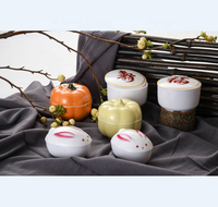 Bol en mélamine bicolore en forme de citrouille avec couvercle, bol de service alimentaire, bol individuel pour dessert et collation, décoration de table d'Halloween, sans BPA