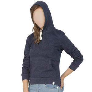 Sweat à capuche zippé en molleton 100 % coton imprimé pour femme, à manches longues, col montant, pour l'hiver, avec impression numérique - Product Image 3