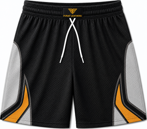 Manufacturer Wholesale Custom Men Double <b>Layer</b> Mesh Shorts Sublimated Reversible Basketball Shorts - Product Image 2