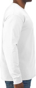 T-shirts à manches longues pour hommes en mélange de coton Dri-Power, évacuation de l'humidité, protection contre les odeurs, UPF 30+, tailles S-3x - Product Image 4