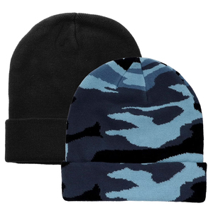 Wholesale <b>White</b> Plain Beanie Hat Rib Knit Winter <b>Cap</b> Unisex Soft Warm Stretch Skull <b>Cap</b> Custom Logo Hat - Product Image 5