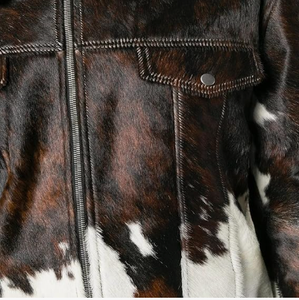 Men's PU Leather Jacket Stand Front Windproof Anti-Bacterial Breathable Eco-Friendly <b>Winter</b> <b>Coat</b> Premium Outerwear OEM ODM - Product Image 4