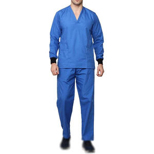 Hospital Medical <b>Scrubs</b> <b>Uniform</b> High Quality Healthcare Workwear Custom Size Color Logo Oem Odm Factory - Product Image 1