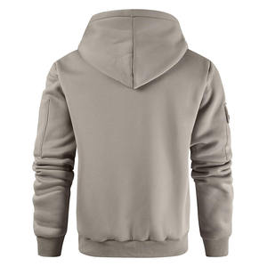 Sweat à capuche épais et lourd pour homme, coupe oversize, épaules tombantes, de luxe - Product Image 2