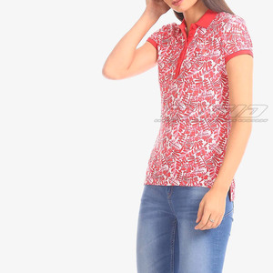 เสื้อโปโลผู้หญิงผ้าเนื้อนุ่มสบายระบายอากาศได้ดีแขนสั้นทรงเข้ารูปลำลองสำหรับออกกำลังกายวิ่งใส่ในฤดูร้อน - Product Image 5