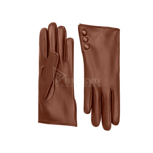 Guantes de Motocicleta Ajustables de Cuero – Guantes de Conducción Antideslizantes y Duraderos para Damas a Bajo Precio - Product Image 5