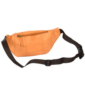 Bolsos de cintura de cuero para hombre y mujer, bolsos de cintura de cuero personalizados de gran venta, bolsos de cintura con logotipo personalizado a la moda. - Product Image 2