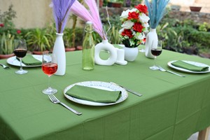 Wholesale Handmade Cotton Linen <b>Square</b> Washable Solid Color Customizable <b>Tablecloth</b> for Wedding Hotel Home Decoration - Product Image 2