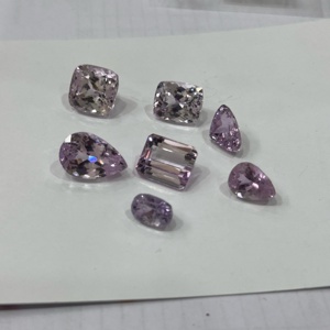 คุณภาพสูงพลอย kunzite สีชมพูแร่ kunzite เหลี่ยมเพชรพลอยรูปร่างผสมฟรีไซส์อัญมณีหลวมธรรมชาติจำนวนมากสำหรับการทำเครื่องประดับ - Product Image 5