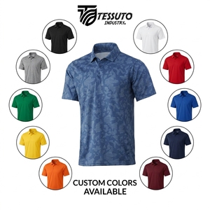 Camiseta Polo de Golf Personalizada para Hombre, Camiseta Polo Deportiva Estampada de Manga Corta al por Mayor, Camiseta Deportiva Informal con Cierre de Botones OEM - Product Image 4