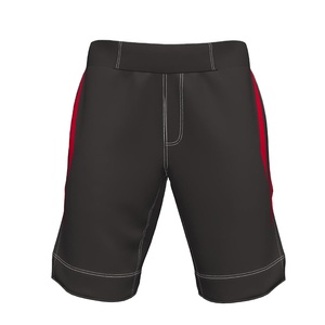 Pantalones cortos OEM personalizados de alta calidad al por mayor MMA con su propio logotipo para hombre, pantalones cortos de boxeo Kickboxing - Product Image 1