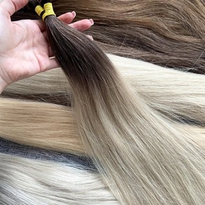 ขายส่งผมต่อเวียดนามแท้ 100% คุณภาพสูง เกรดเวอร์จิ้น เรมี่ สีธรรมชาติ เย็บสองชั้น ตรงจากเวียดนาม - Product Image 1
