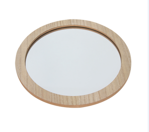Round Natural Wood Hanging Wall <b>Mirror</b> Kids Room Decor Nursery Baby Room Decorative <b>Mirror</b> for Home Bulk Supply - Product Image 5