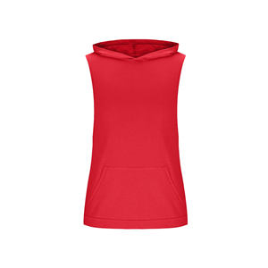 Débardeur Homme en Coton Doux Mélangé, Sans Manches, à Capuche, pour Sport et Fitness, OEM ODM Marque Privée, Vente en Gros, Qualité Export - Product Image 2