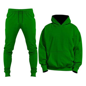 ชุดวอร์มผู้ชายแบบมีฮู้ด สวมใส่สบาย น้ำหนักเบา กันลม ระบายอากาศได้ดี เป็นมิตรกับสิ่งแวดล้อม ผลิตจากโพลีเอสเตอร์และผ้าฝ้าย กางเกงขายาวแบบสเวตแพนท์ เสื้อฮู้ดมีซิป - Product Image 1