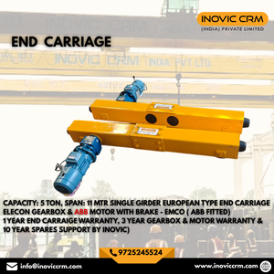 Chariot d'extrémité monopoutre de type européen robuste - Product Image 3