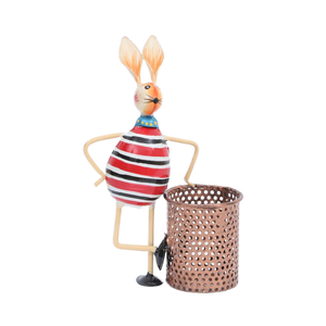 Porte-stylo en forme de lapin, idéal pour le rangement sur le bureau, idée de rangement pour le bureau à domicile, l'étude, les postes de travail organisés et accessoire de décoration cadeau - Product Image 1