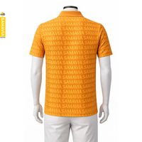 SAMAVIA Camisetas Vintage para Hombre Tallas Grandes, Transpirables, de Secado Rápido, Tejidas, con Letras Personalizadas en la Parte Delantera, de Algodón y Poliéster, Casuales