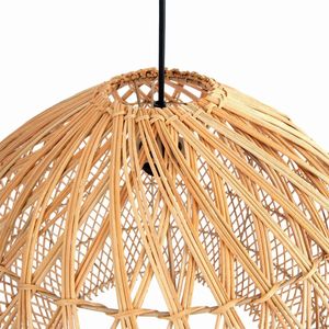 Premium Handwoven Rattan Pendant <b>Light</b> Natural Woven Design Decorative <b>Ceiling</b> Lighting for Home Restaurant Cafe - Product Image 4