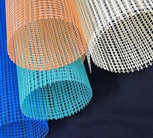 Maille de fibre de verre GRC résistante aux alcalis 4*4 mm 5*5 mm, rouleaux de maille de fibre de verre EIFS - Product Image 2