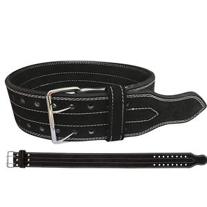 Professional Adjustable Breathable 10mm/13mm Genuine Leather Heavy Duty Non-Skid Powerlifting <b>Belt</b> for Weightlifting Gym <b>Belts</b> - Product Image 6