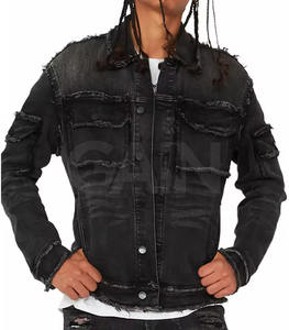 Veste en jean sur mesure pour homme, style veste d'hiver chaude et coupe confortable - Product Image 3