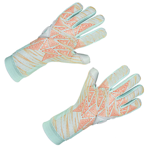 Football Goalkeeper Gloves Full-Finger Non-Slip Breathable Finger Thumb Protection Adjustable Wrist <b>Strap</b> Pull-On Closure Unisex - Product Image 2