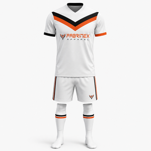 Premium Quality Sports Wear Breathable <b>Soccer</b> Suit Set 100% Polyester Fabric Set Sublimation Quick Dry <b>Soccer</b> Wear - Product Image 2
