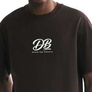 Camiseta Básica de Algodón para Hombre, Corte Holgado, Suave y Duradera, Manga Corta, Informal, para Estilo de Vida, Ropa Urbana y Uniformes de Equipo - Product Image 3