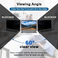 Hohe Licht durchlässigkeit PET Anti-Peeping 34-Zoll-Computer-Sichtschutzfilter für 16 9 Widescreen-Monitor