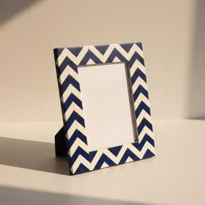 Cadre en MDF fait main de luxe avec incrustation d'os, résine et nacre – Art mural décoratif haut de gamme - Product Image 5