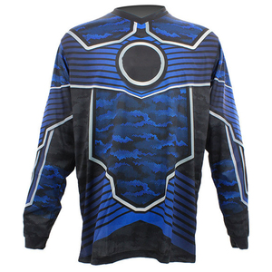 Camiseta de Paintball Personalizada de Tela de Poliéster al por Mayor, Ligera y Acolchada - Product Image 1