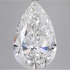 Diamant en forme de poire cultivé en laboratoire certifié IGI, 10 carats, qualité VVS2, diamants non montés - Product Image 1