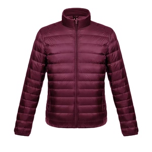 Wholesale Men Canvas Puffer Jacket Custom Logo Nylon Autumn <b>Bubble</b> <b>Coat</b> Lightweight Warm Waterproof Windproof Outdoor - Product Image 2