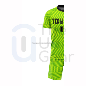 Custom Breathable Soccer Uniforms Wholesale Sublimated Jerseys Shorts OEM Soccer Kit Manufacturer Teamwear Factory Supplier 100% - Product Image 3