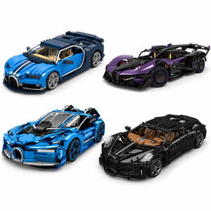 Gu Li 10648 Bugatti 1:8, Set de Bloques de Construcción de Auto Deportivo, Juguete de Ensamblaje de Alta Dificultad, 3179 Piezas, Bloques de Plástico de Partículas Pequeñas - Product Image 6